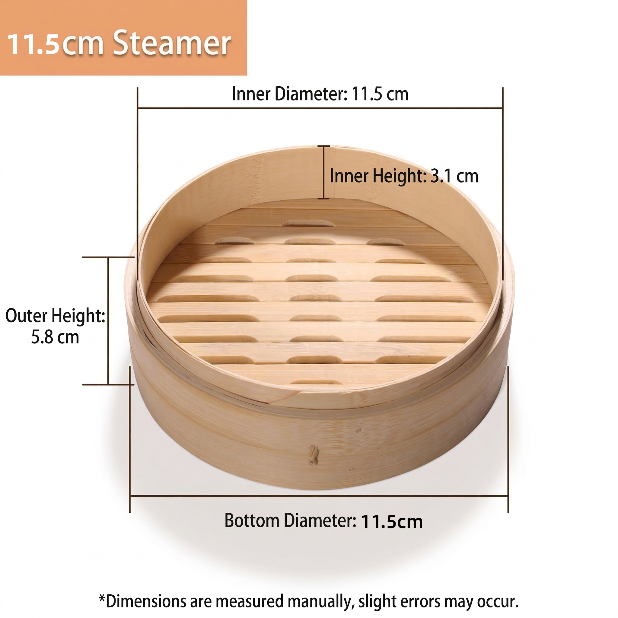 Premium Handcrafted Bamboo Steamer - Authentic Asian Cooking for Healthy Meals