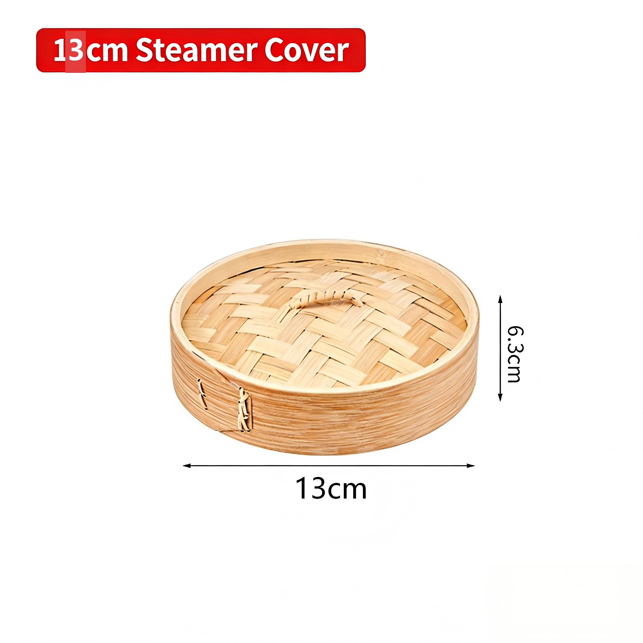 Premium Carbonized Bamboo Steamer for Dumpling & Bao