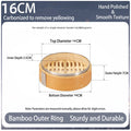 Durable Carbonized Bamboo Steamer with Name Tag