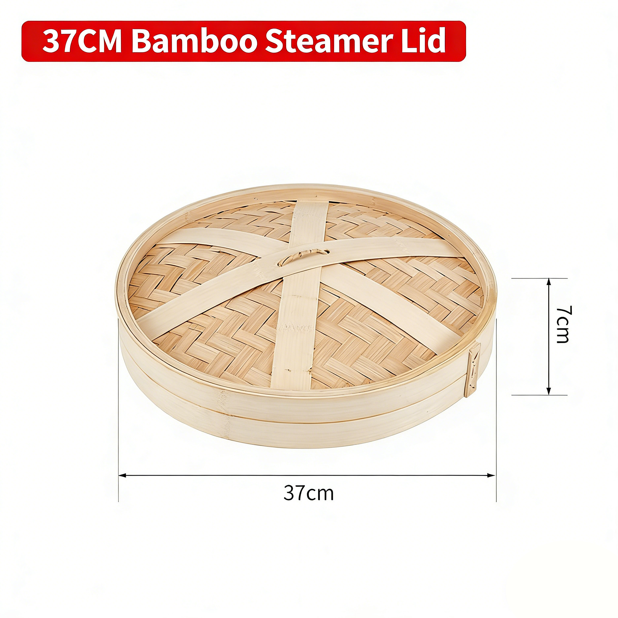 Traditional Bamboo Steaming Basket 33-40cm