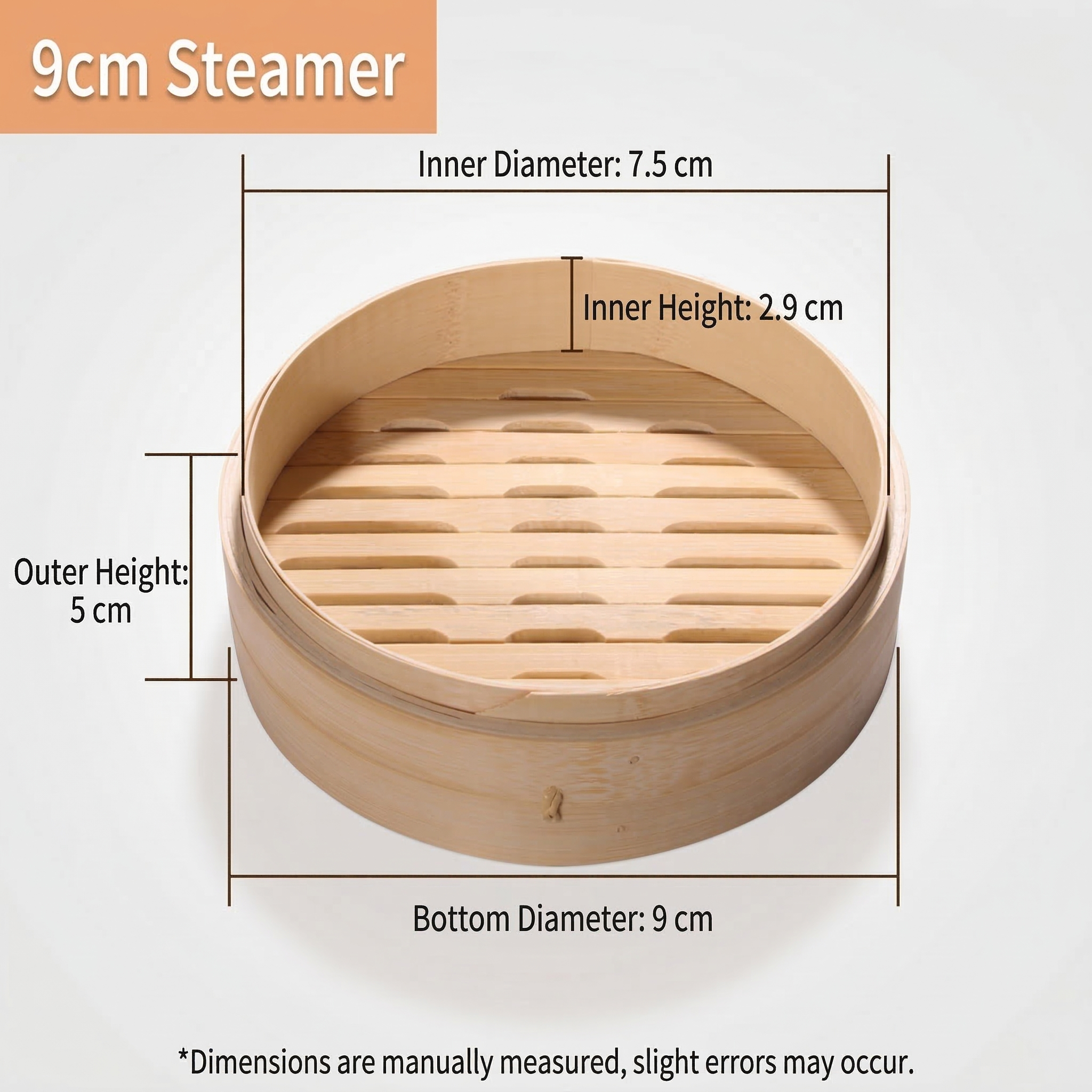 Premium Handcrafted Bamboo Steamer - Authentic Asian Cooking for Healthy Meals