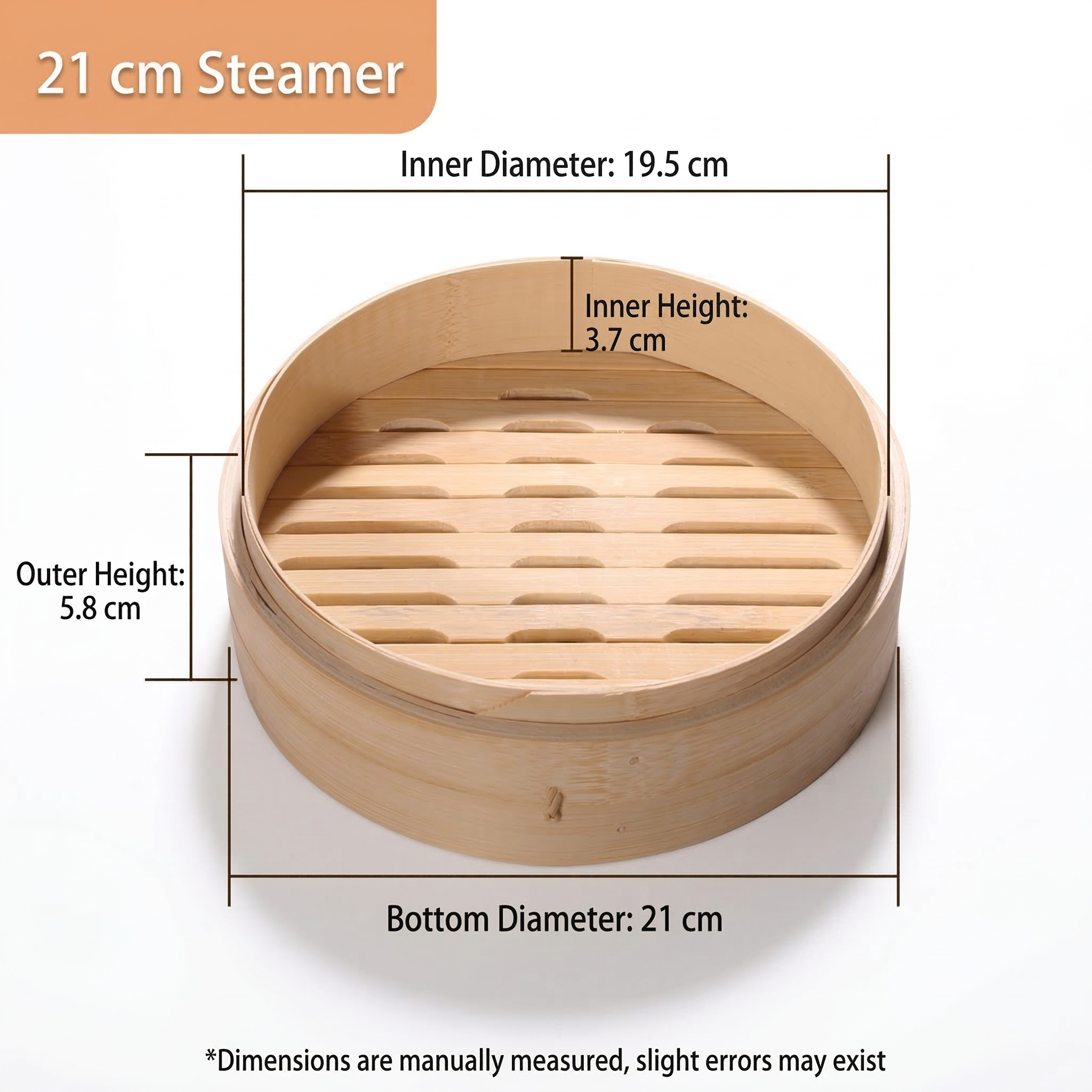 Premium Handcrafted Bamboo Steamer - Authentic Asian Cooking for Healthy Meals