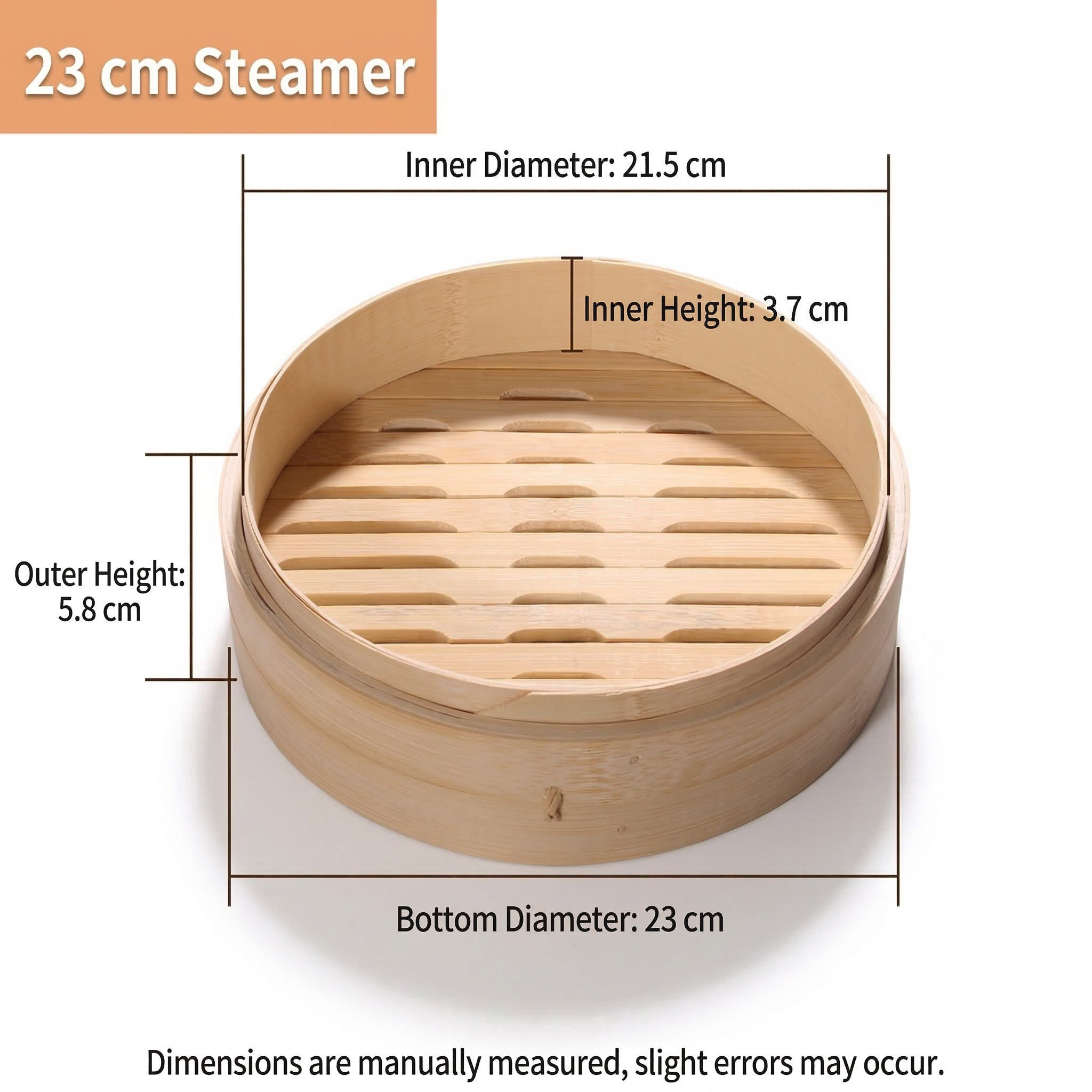 Premium Handcrafted Bamboo Steamer - Authentic Asian Cooking for Healthy Meals