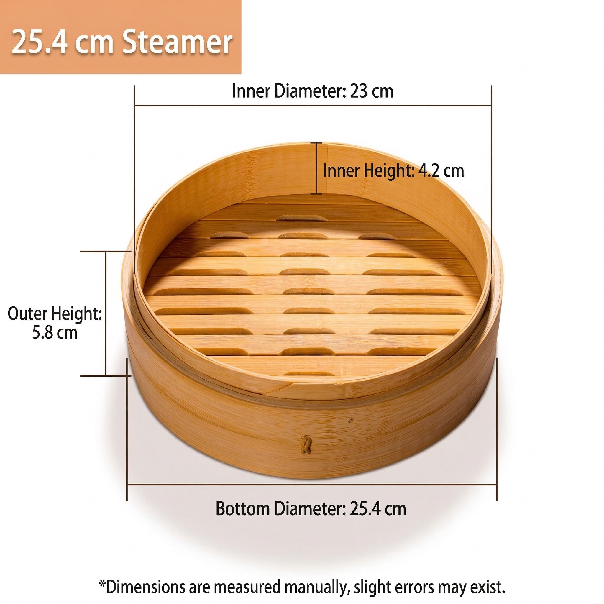 Premium Handcrafted Bamboo Steamer - Authentic Asian Cooking for Healthy Meals