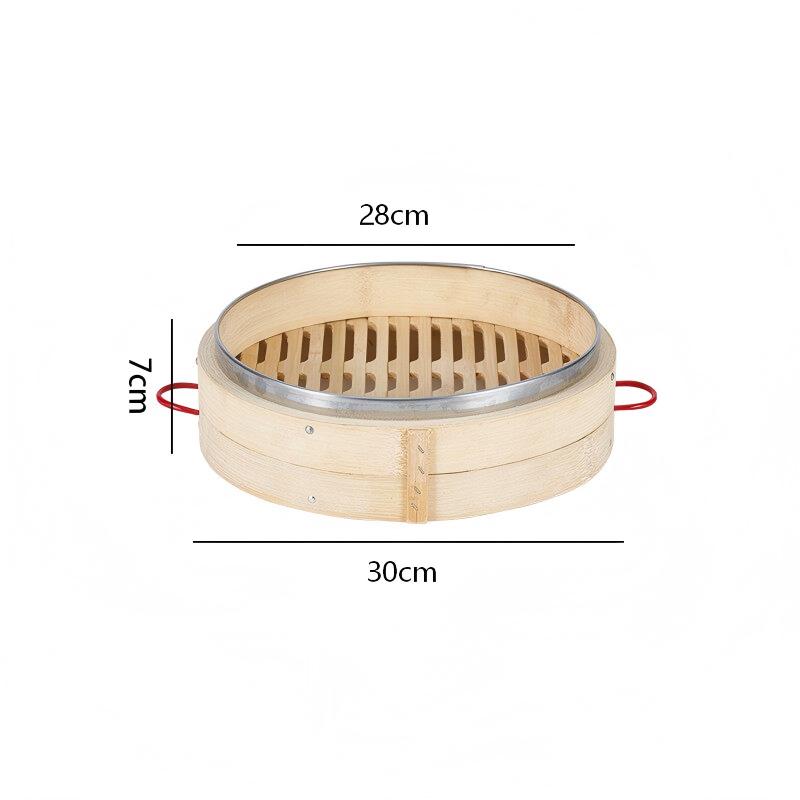 Premium Red Ear Bamboo Steamer Basket