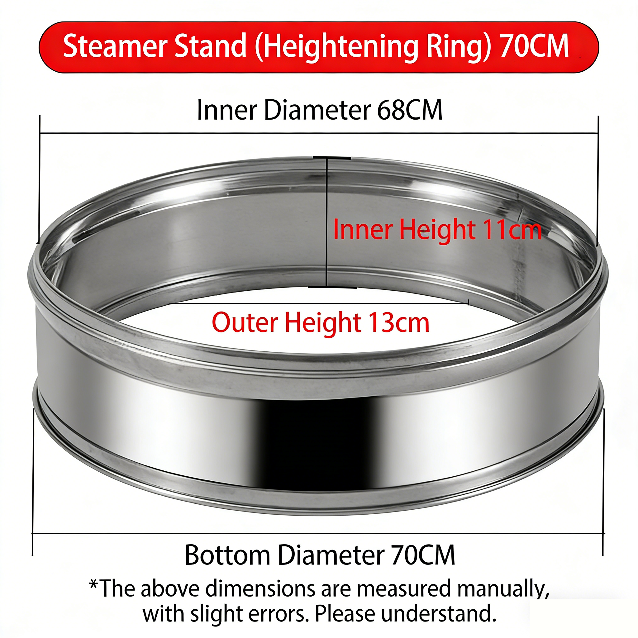 Heavy Duty Stainless Steel Steamer Basket,Multiple Sizes Commercial Steamer