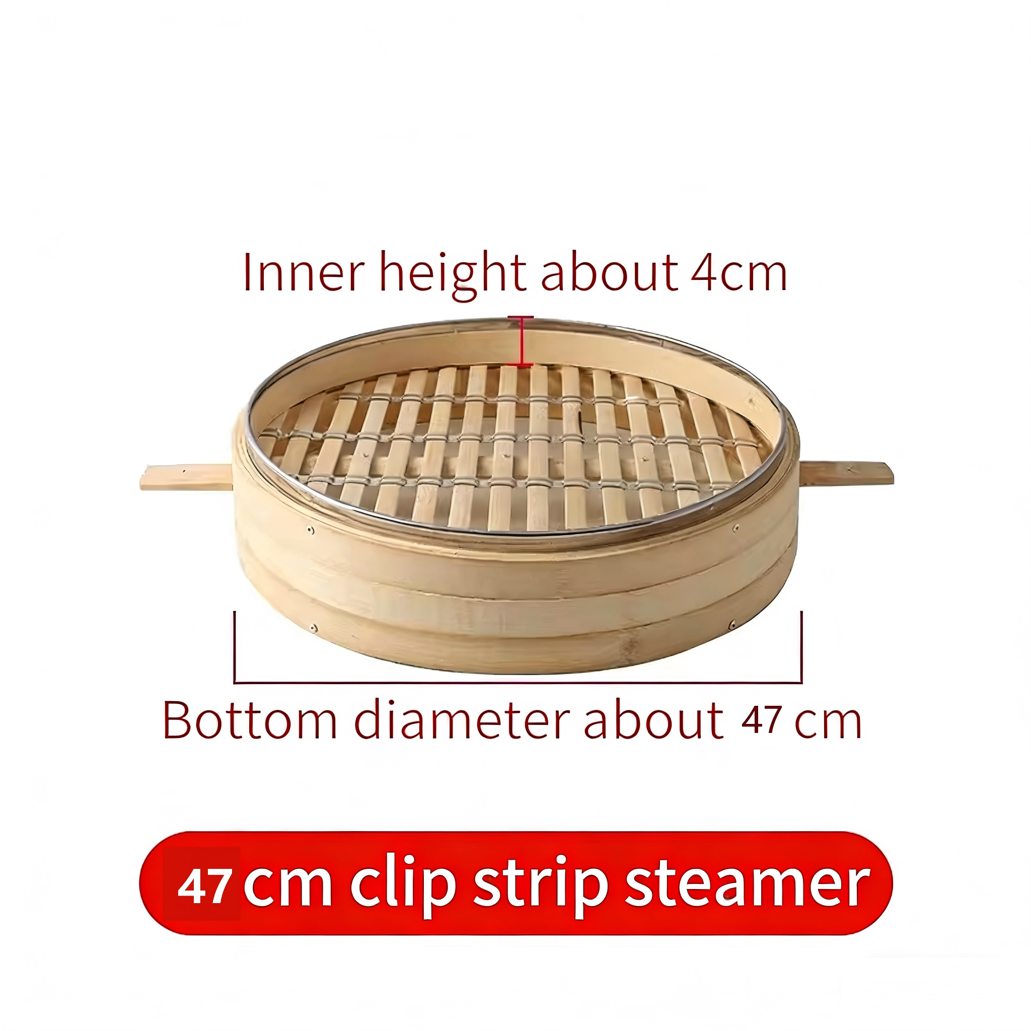 Premium All-Bamboo Steamer I Multiple Sizes & Bottom Options