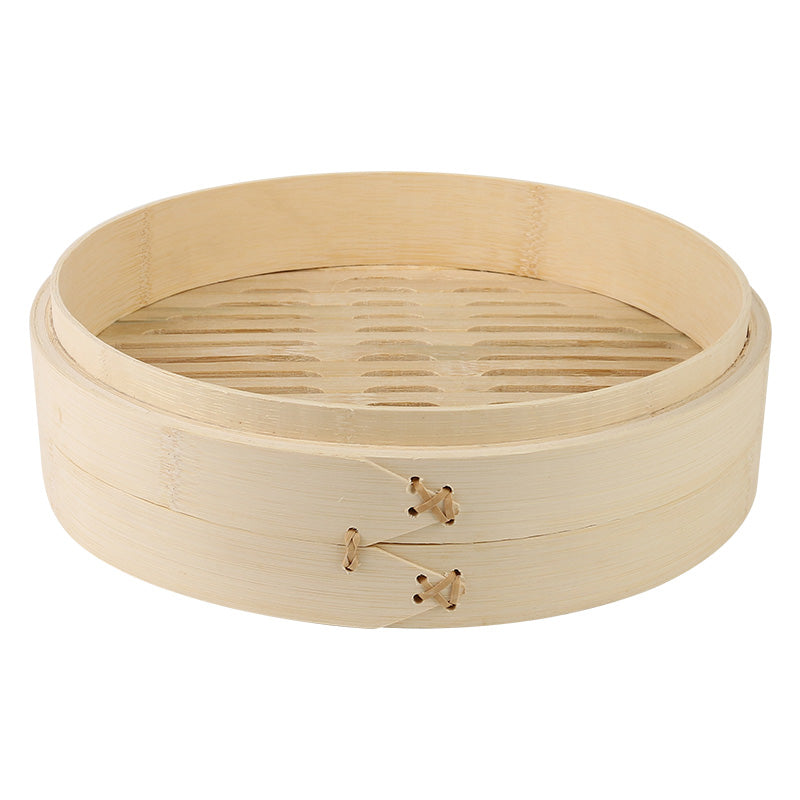 Premium Handcrafted Bamboo Steamer - Authentic Asian Cooking for Healthy Meals