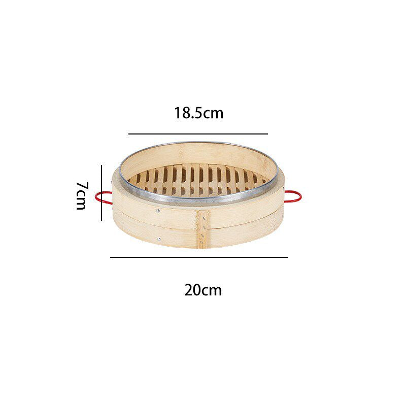 Premium Red Ear Bamboo Steamer Basket