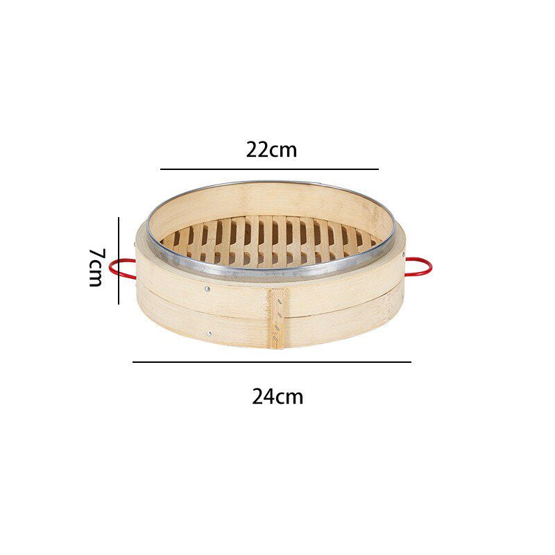 Premium Red Ear Bamboo Steamer Basket