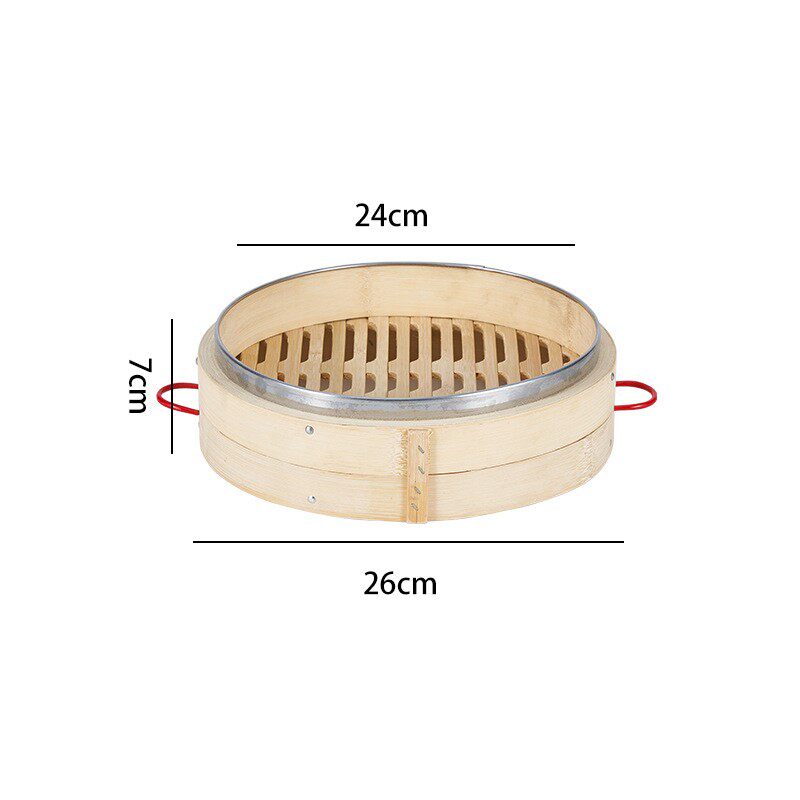 Premium Red Ear Bamboo Steamer Basket