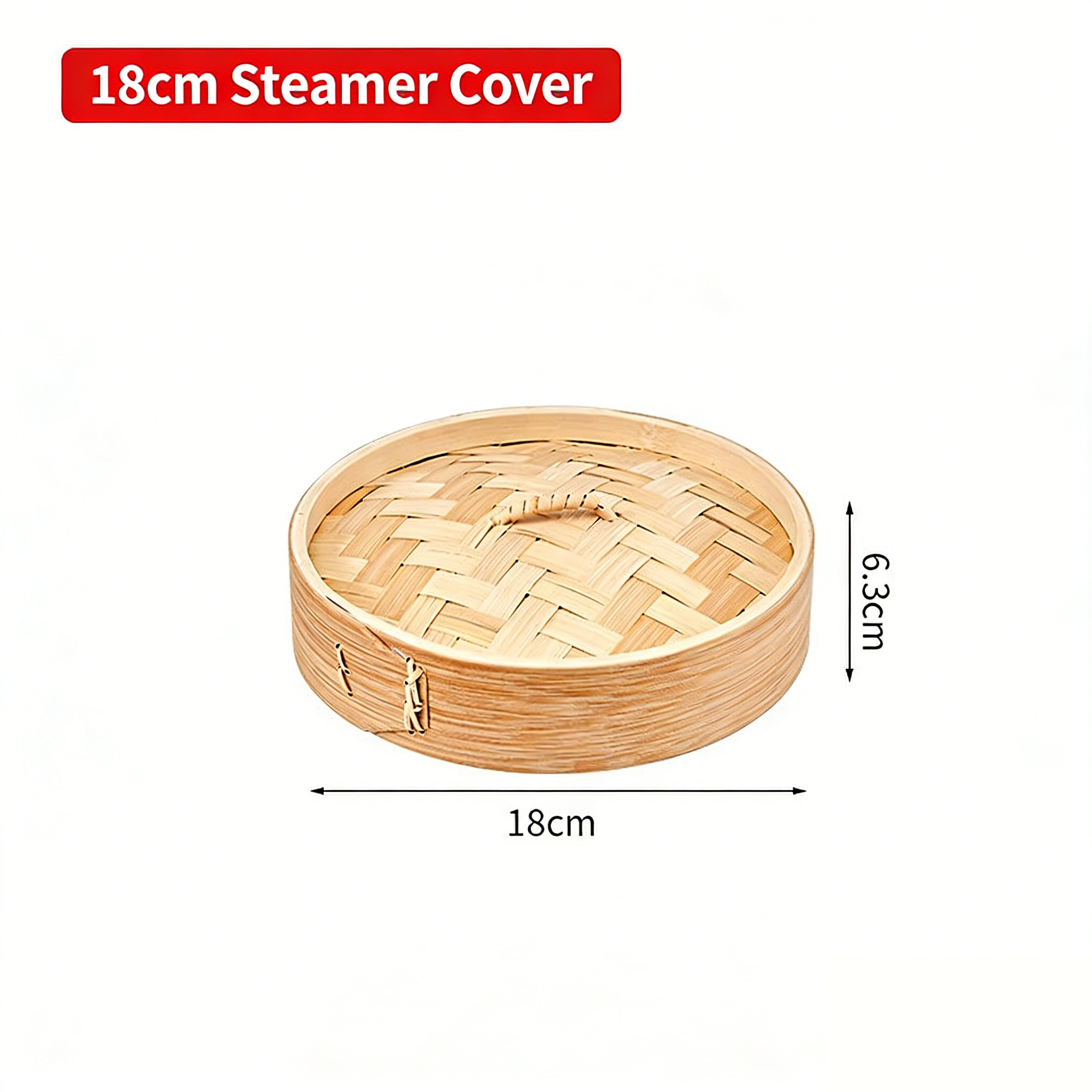 Premium Carbonized Bamboo Steamer for Dumpling & Bao
