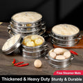 Thickened Stainless Steel Steamer Rack - Sturdy, Durable & Perfect for Healthy Steaming
