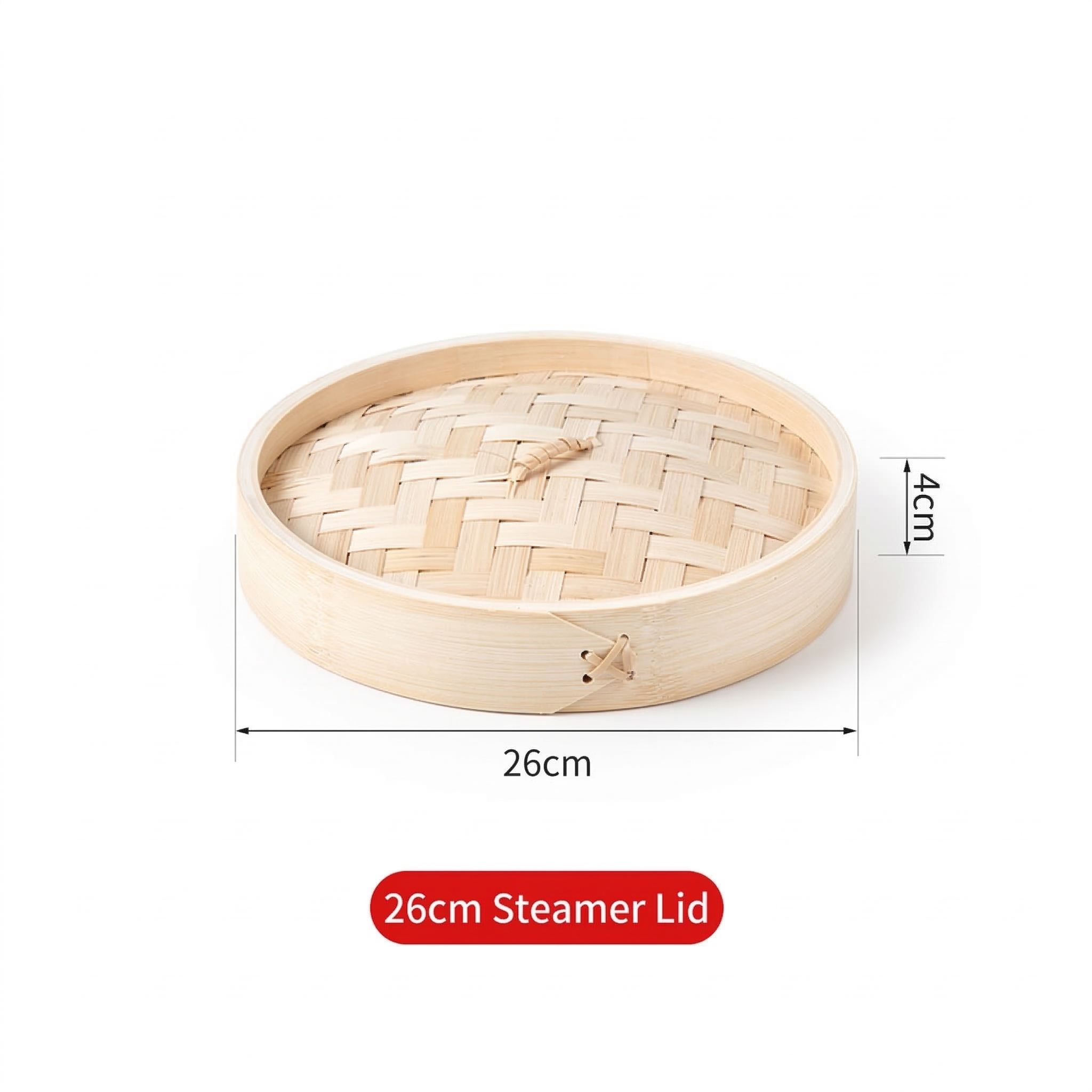 Premium Handcrafted Bamboo Steamer - Authentic Asian Cooking for Healthy Meals