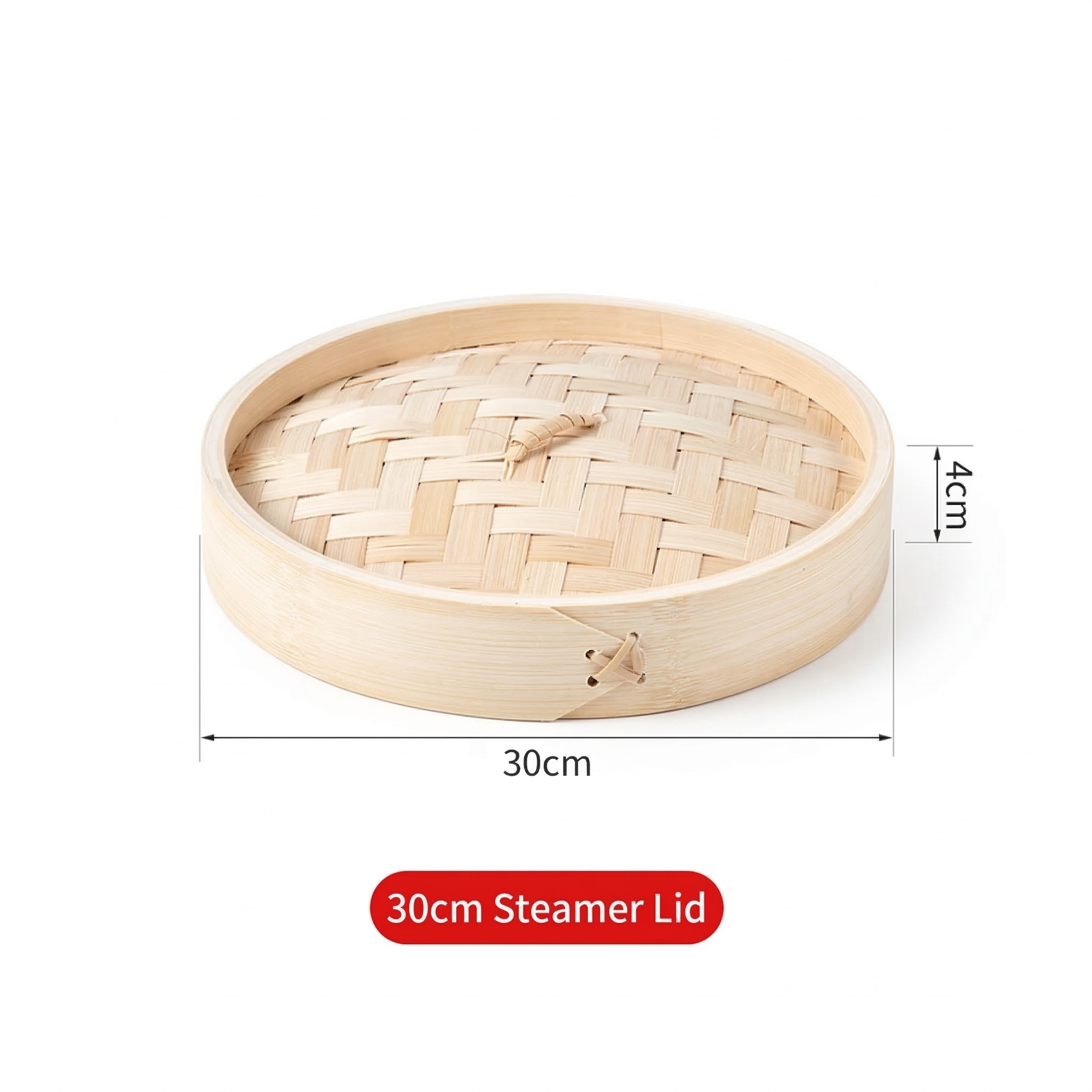 Premium Handcrafted Bamboo Steamer - Authentic Asian Cooking for Healthy Meals