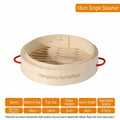 Hangzhou Xiaolongbao Bamboo Steamer - Authentic Chinese Dim Sum Steamer Basket