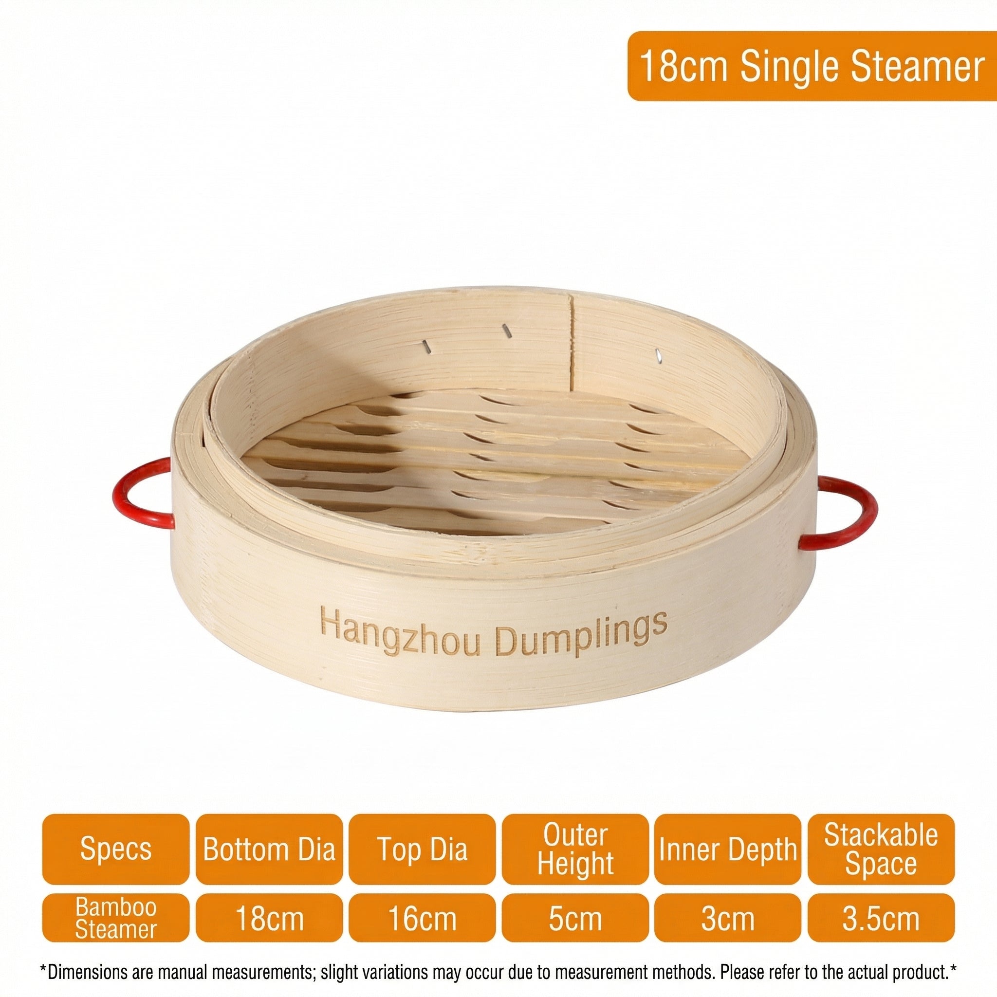 Hangzhou Xiaolongbao Bamboo Steamer - Authentic Chinese Dim Sum Steamer Basket