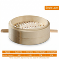 Premium Handmade Bamboo Steamer I Custom Sizes for Home & Restaurant