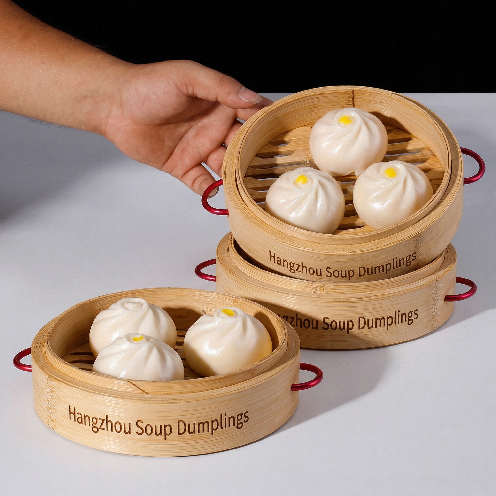 Hangzhou Xiaolongbao Bamboo Steamer - Authentic Chinese Dim Sum Steamer Basket