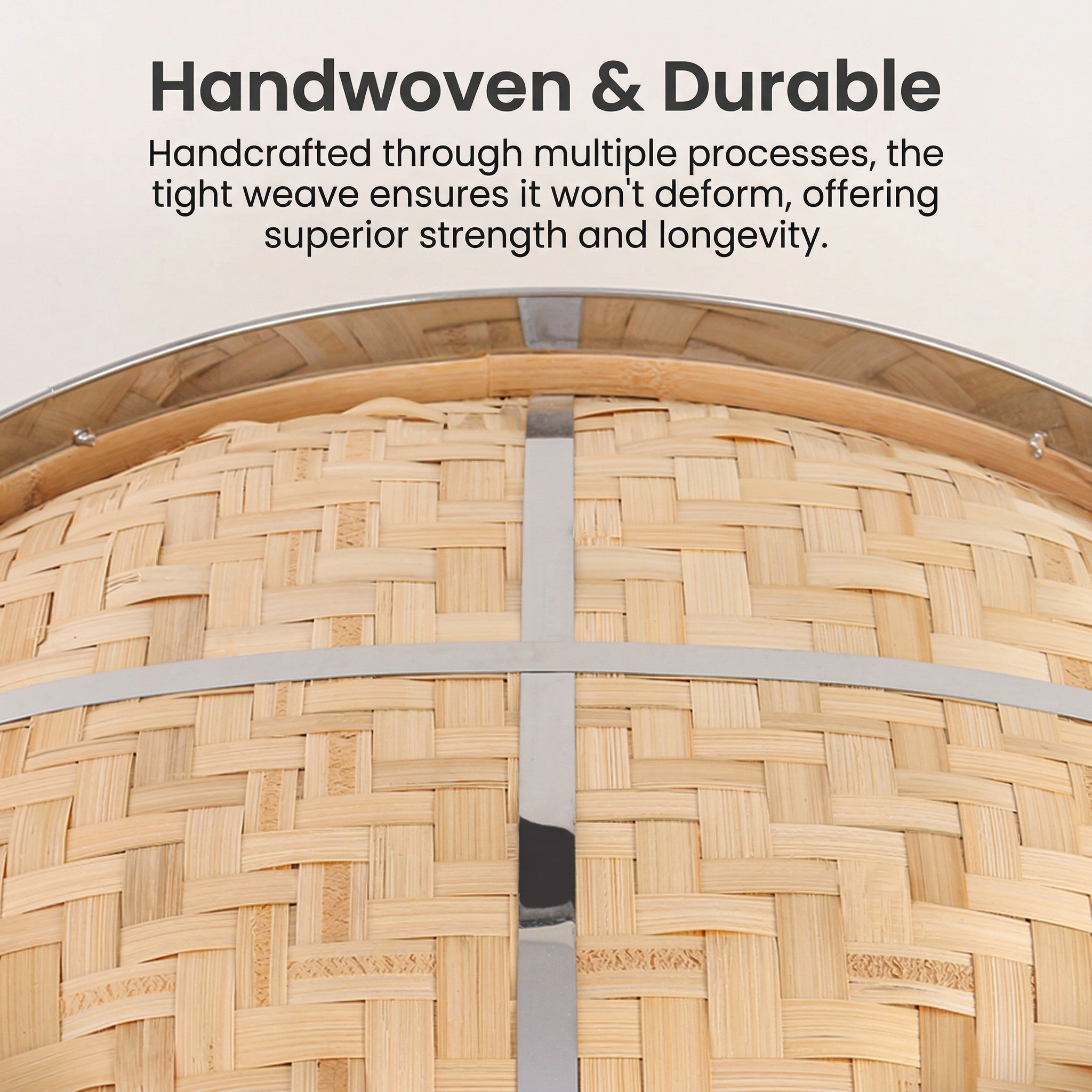 Premium All-Bamboo Steamer | Multiple Sizes & Bottom Options