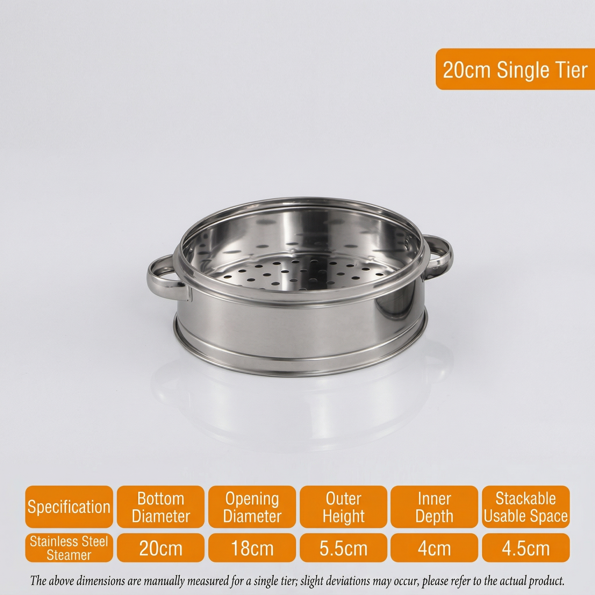 Minimalis Stainless Steel Steamer