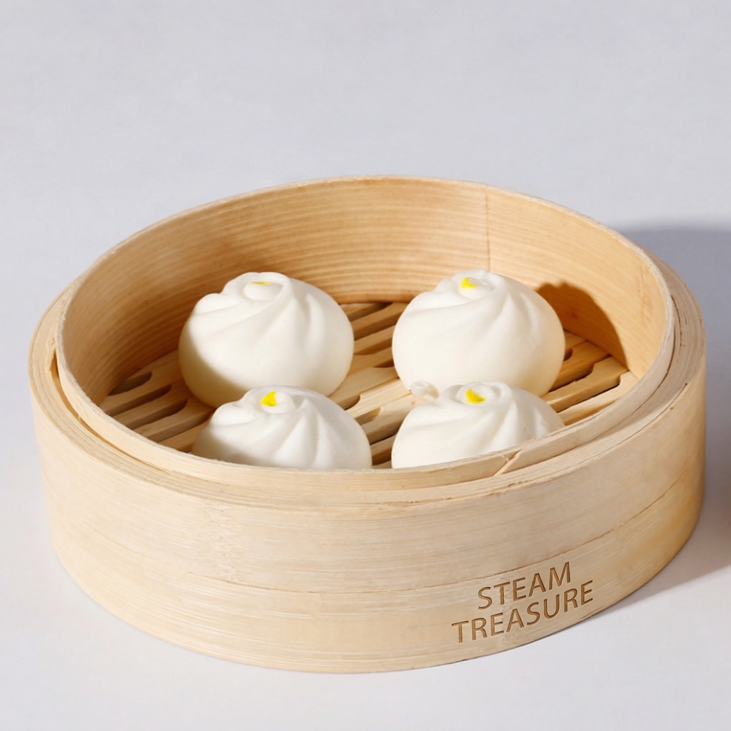 Premium Natural Bamboo Steamer Basket - Handcrafted Quality