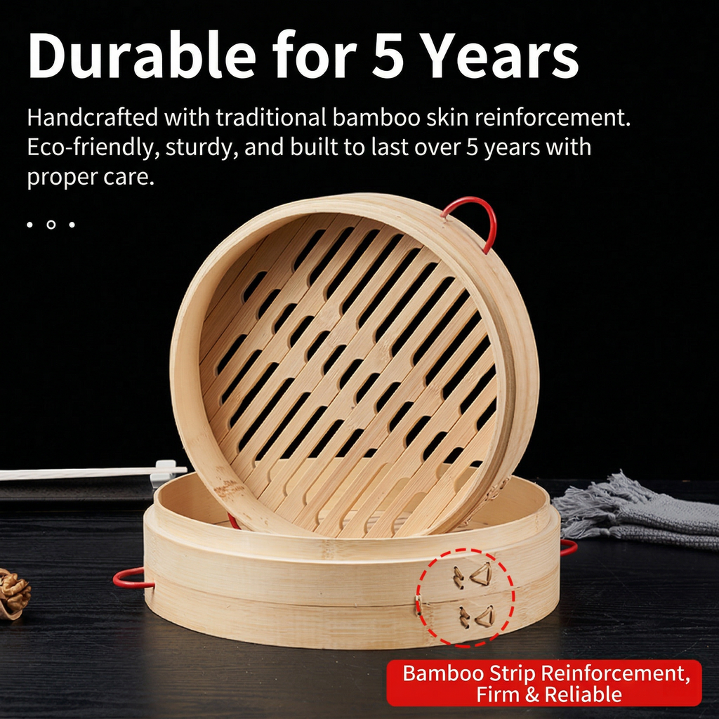 Wake Up Fresh Steamer Buns: Our Bamboo Steamer Makes Breakfast a Breeze