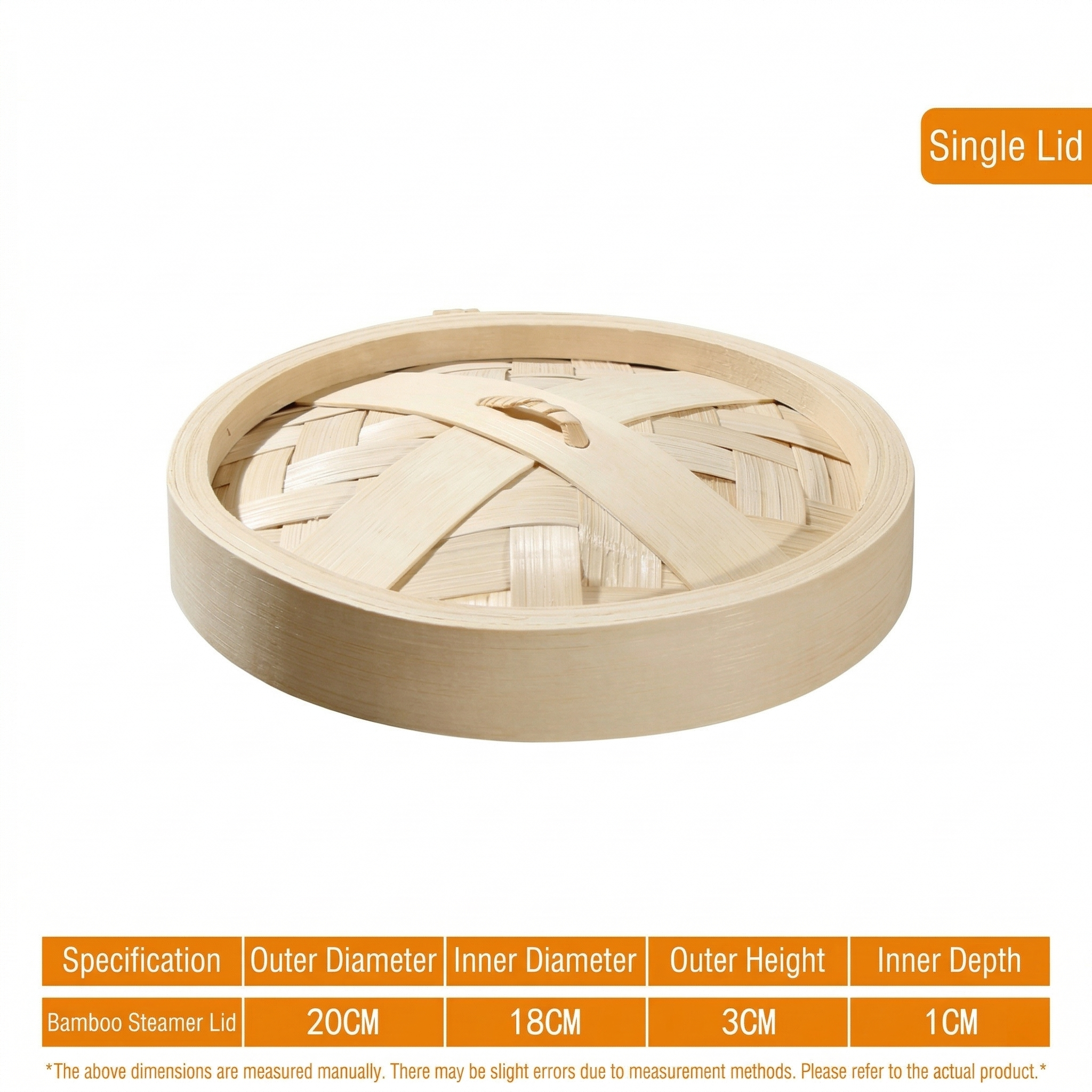 Premium Red Ear Bamboo Steamer Basket