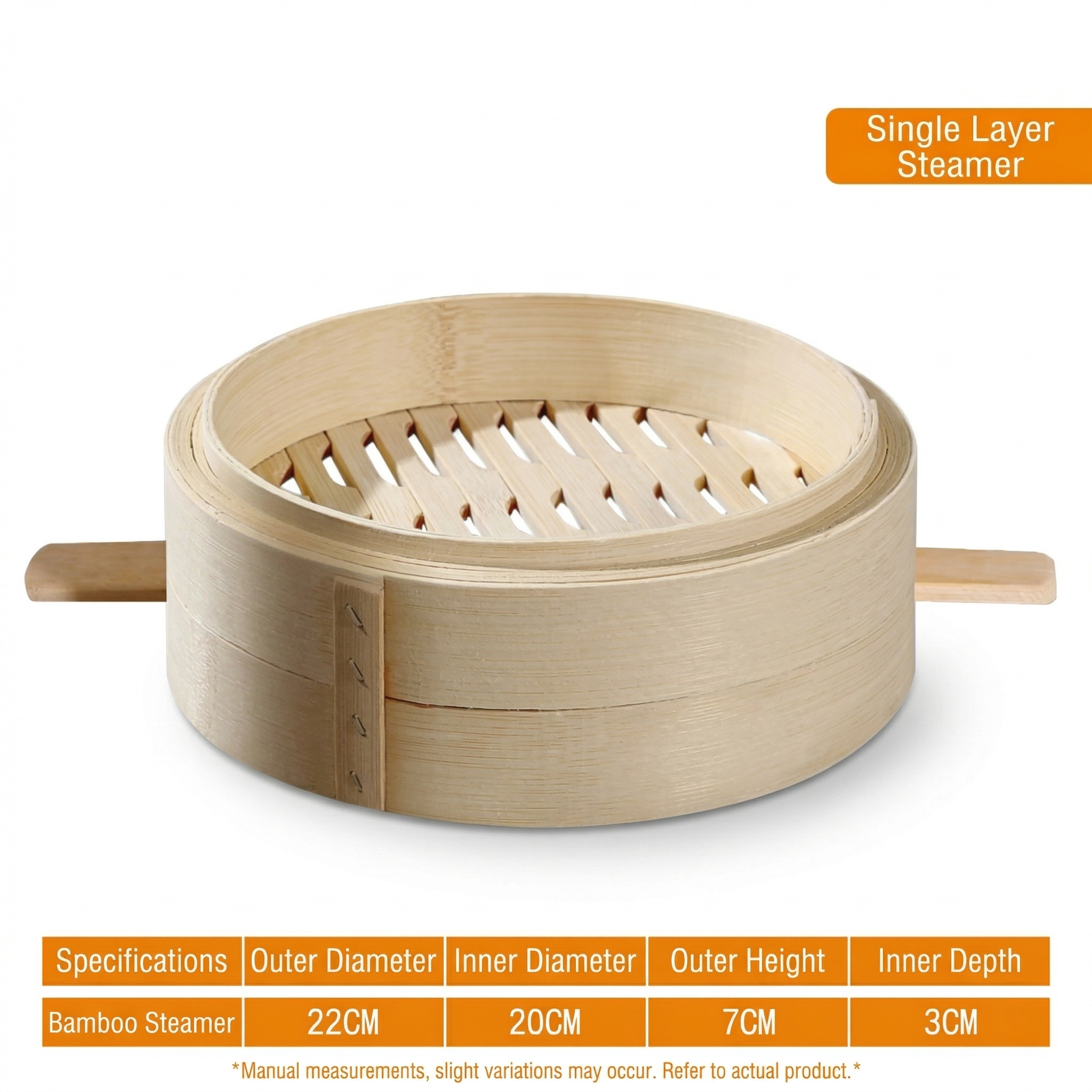 Premium Handmade Bamboo Steamer I Custom Sizes for Home & Restaurant