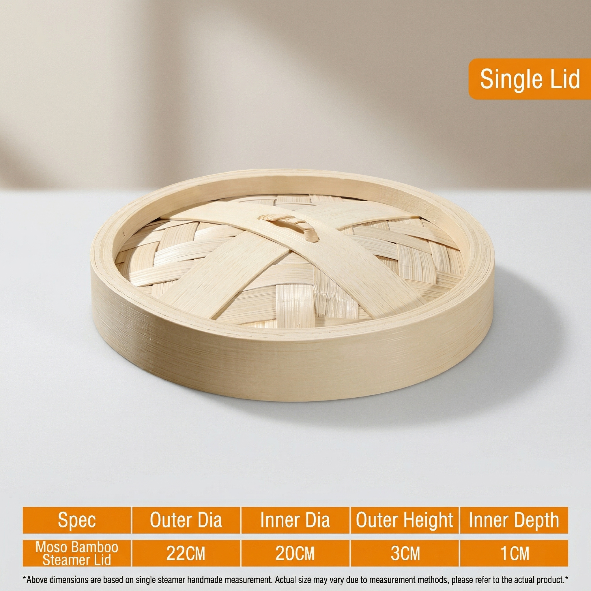 Premium Red Ear Bamboo Steamer Basket