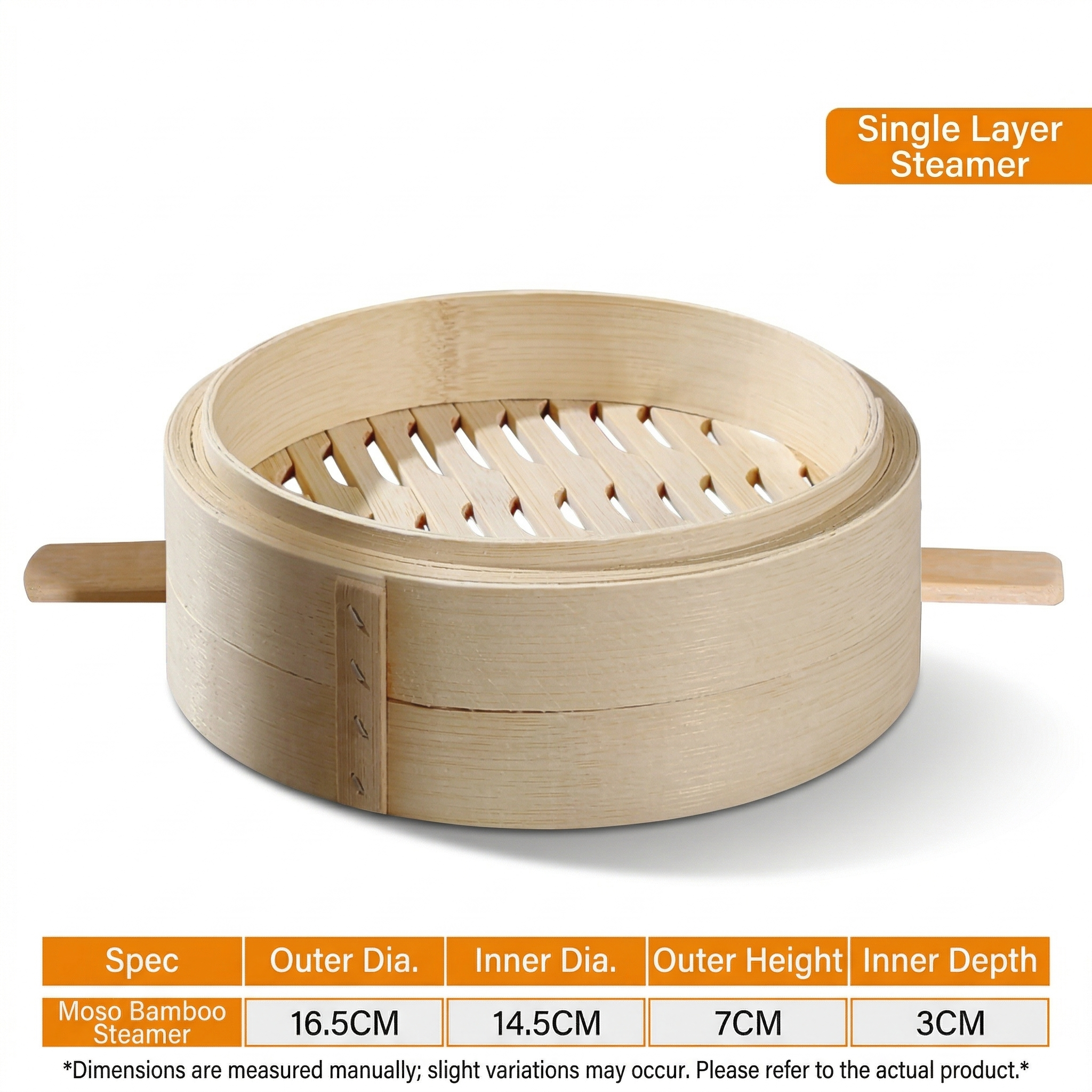 Premium Handmade Bamboo Steamer I Custom Sizes for Home & Restaurant