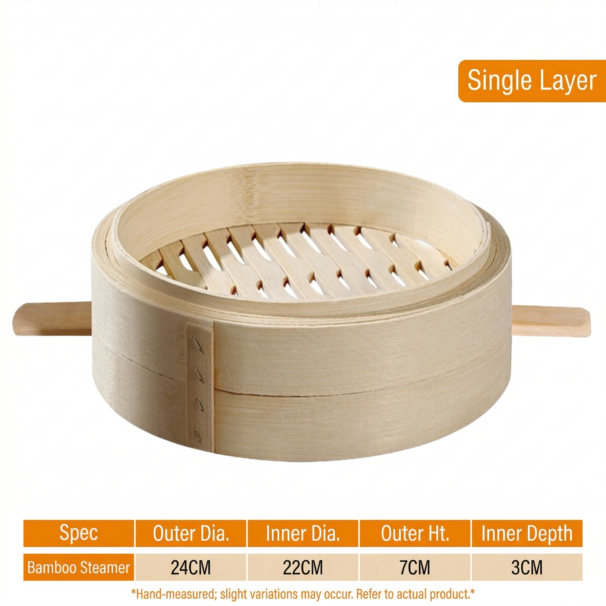 Premium Handmade Bamboo Steamer I Custom Sizes for Home & Restaurant