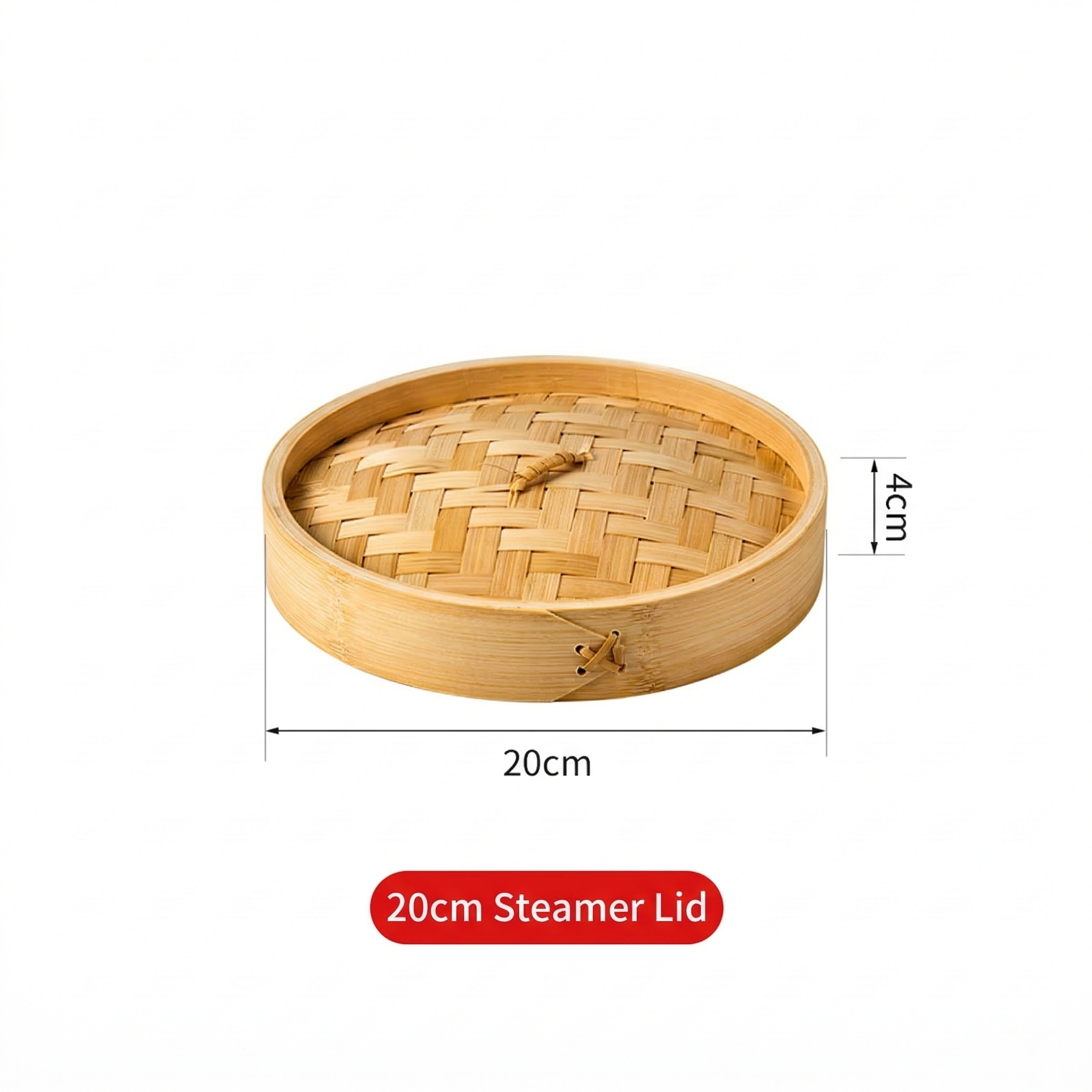 Premium Handcrafted Bamboo Steamer - Authentic Asian Cooking for Healthy Meals