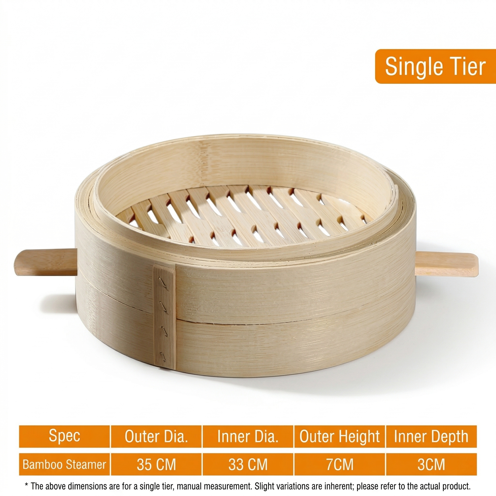 Premium Handmade Bamboo Steamer I Custom Sizes for Home & Restaurant