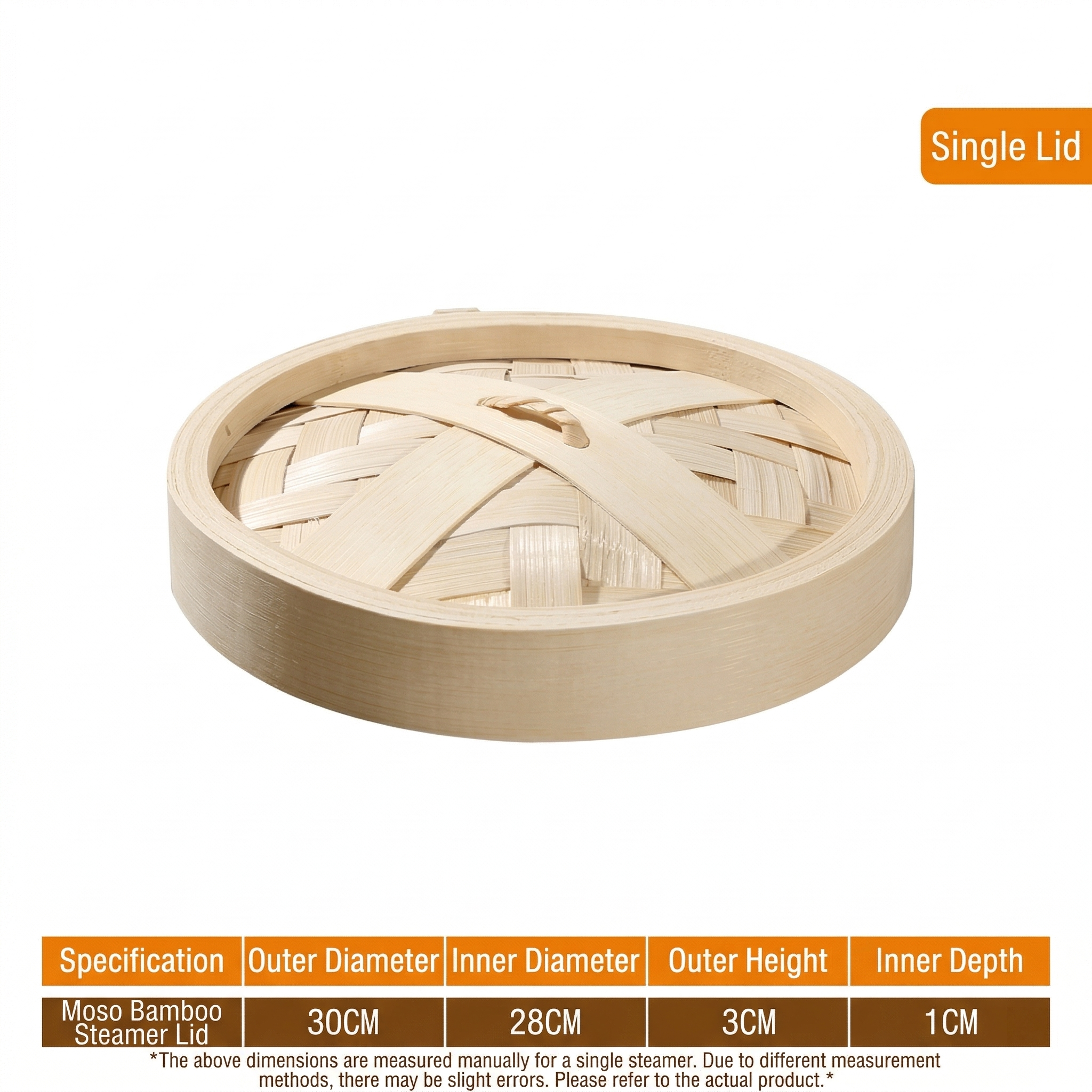 Premium Bamboo Steamer Basket,Bamboo Handle